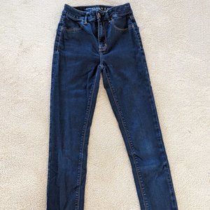 American Eagle Sky High Jegging Dark Size 00